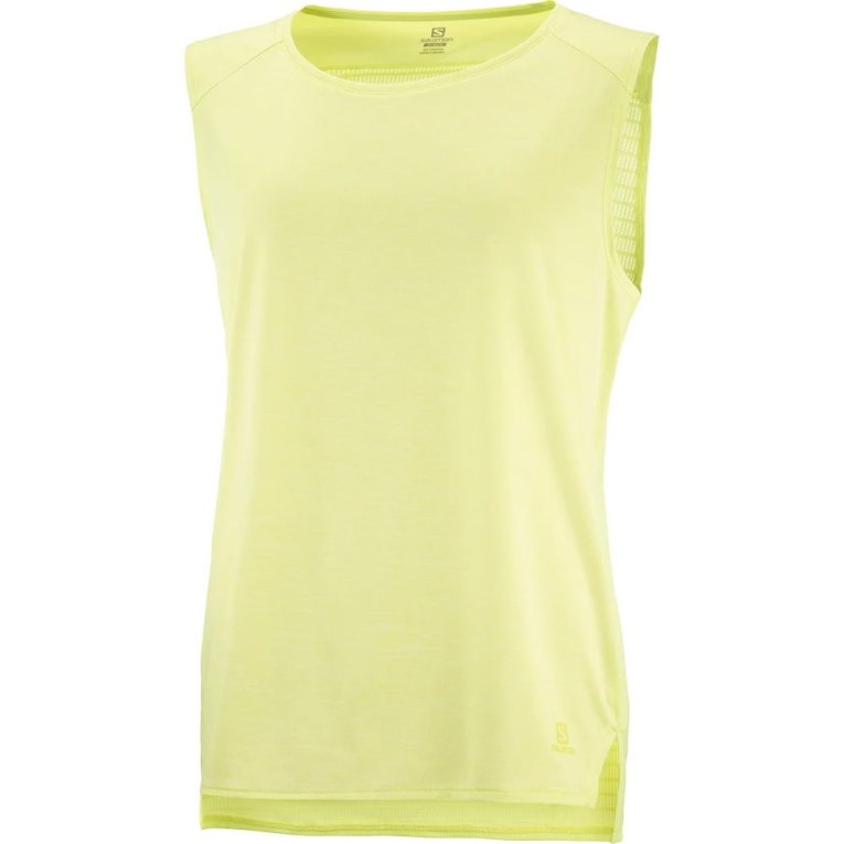 Lemon Salomon Outline Summer Women's Tanks | IE WT7815